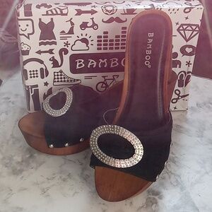 Bamboo Chunky Sandals